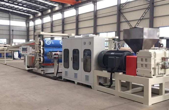 sheet extrusion line